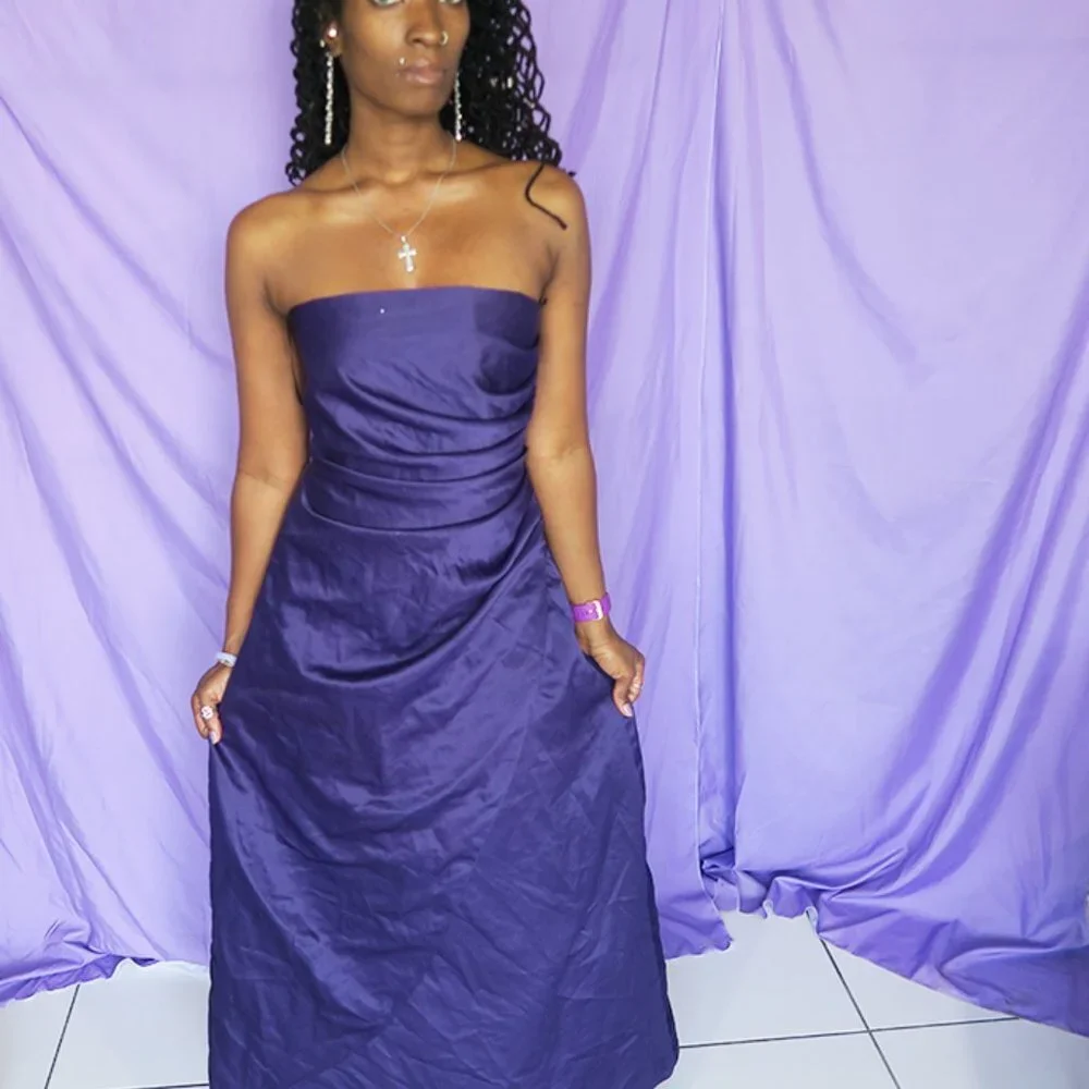 Urban Girl Nites strapless prom/evening dress 7/8 - Picture 8 of 10